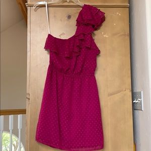 Magenta pink cocktail dress!!